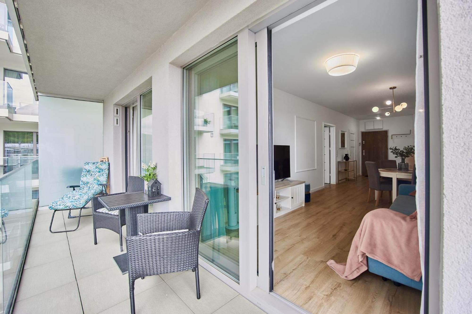 Balticus Apartament Promenada Gwiazd 14 ミエンジズドロイェ エクステリア 写真
